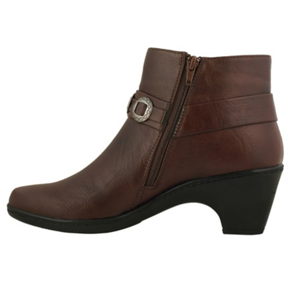 👣🟣EASY STREET Bailey Faux Leather Western Booties, footwear, shoes, Boot - Picture 4 of 10